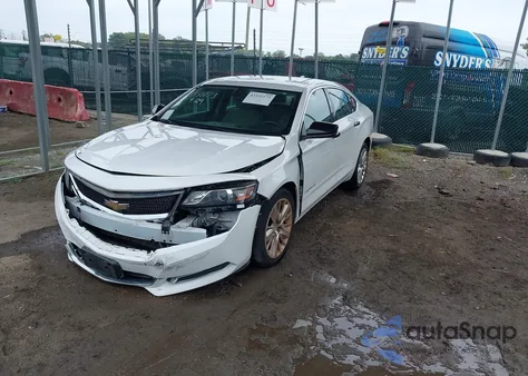 2016 Chevrolet Impala Ls z USA, uszkodzony, nr VIN 1G11Z5SA8GU163312